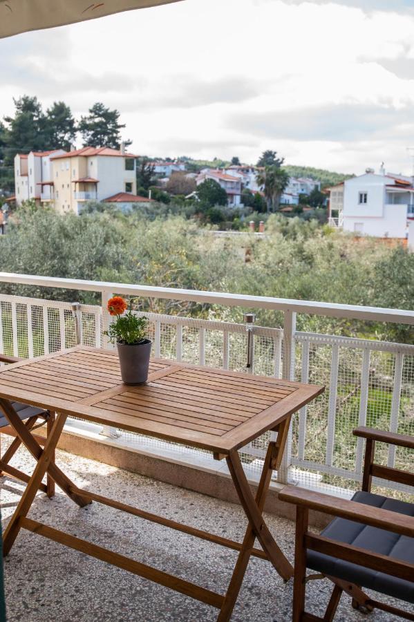 Laonikos Apartment Polychrono Villas Beach Bar מראה חיצוני תמונה